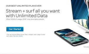 AT&T unlimited data plan cost